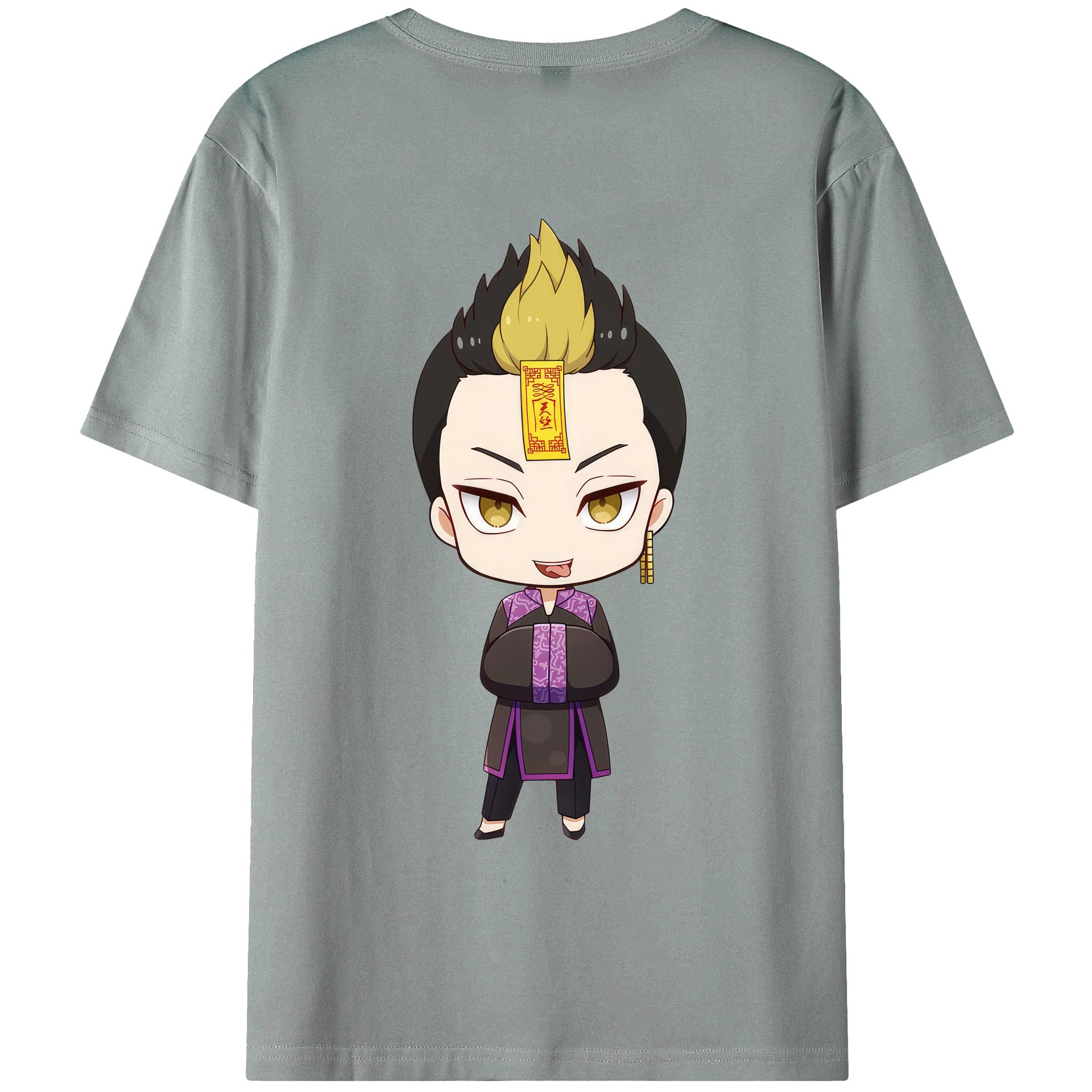 （画像用） 東京リベンジャーズ Tokyo Revengers 綿100％ メンズ半袖Tシャツ（バックプリント） 通気性